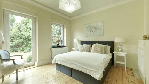 Das gemütliche Schlafzimmer im EG - 