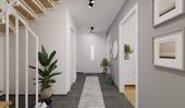Heller und freundlicher Eingangsbereich - 