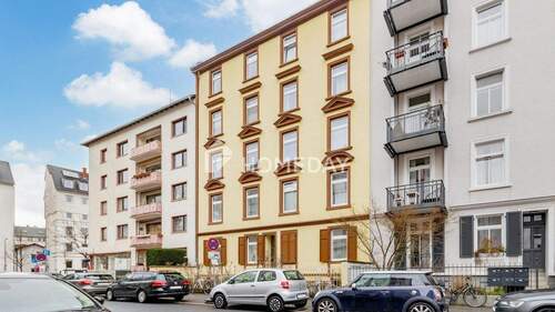 Außenansicht 3 - Gepflegtes Altbau-MFH mit 10 WE und Ausbaureserve in Frankfurt-Bornheim