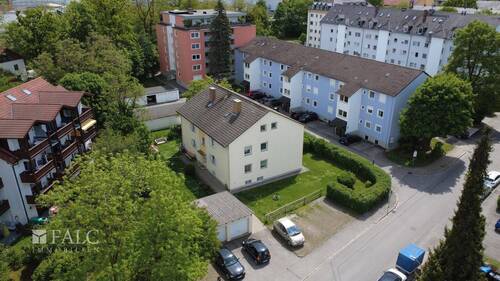 Außenansicht - Mehrfamilienhaus, Wohnhaus in Weilheim in Oberbayern