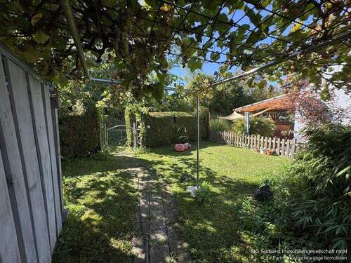 Terrasse - Reihenendhaus mit 122,00 m&sup2; in Bad Rappenau - Babstadt zum Kaufen