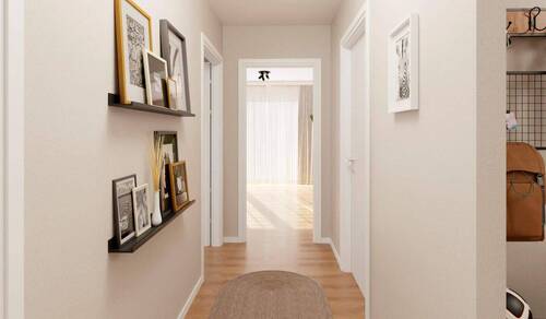 Flur Ihrer neuen Wohnung - 3 Zimmer Etagenwohnung in Berlin