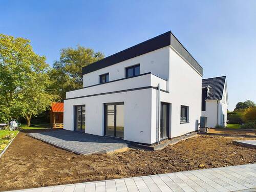 Hausansicht (Süd-West) - 5 Zimmer Einfamilienhaus in Barsinghausen