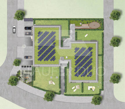Lageplan unverbindl. Illustration - 4 Zimmer Etagenwohnung in Uhingen
