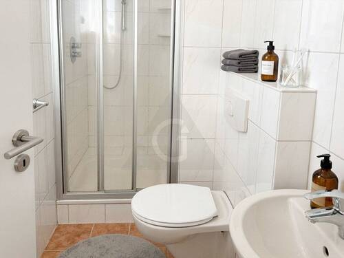Gästebad mit Dusche - 