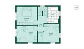 Einfamilienhaus Grundriss OG - 