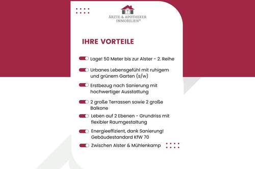 Ihre Vorteile! - 6 Zimmer Etagenwohnung zum Kaufen in Hamburg