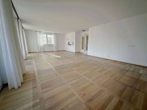 Wohnzimmer - Etagenwohnung mit 144,00 m² in Bad Wörishofen zum Kaufen