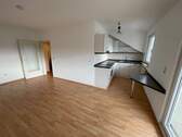Wohnen-Blick Küche - Etagenwohnung mit 41,50 m&sup2; in Kirchheimbolanden zur Miete