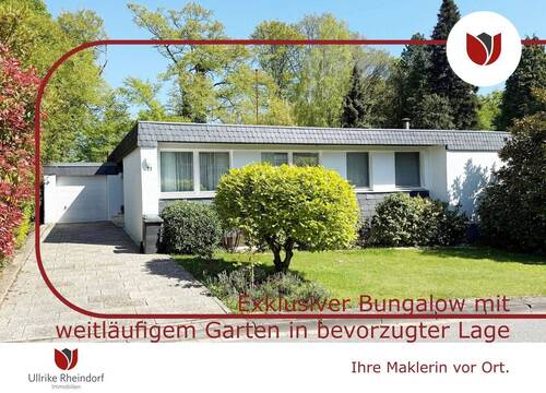 Exklusiver Bungalow in bevorzugter Wohnlage - Exklusiver Bungalow in Bestlage von Leichlingen – Großzügiges Wohnen auf einer Ebene in direkter Waldrandlage