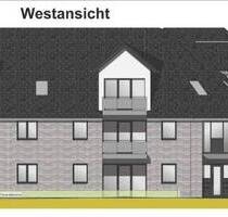 Neubau! Obergeschoss-Wohnung mit Loggia, Tiefgarage und Aufzug in Rhade_A2528 - Dorsten