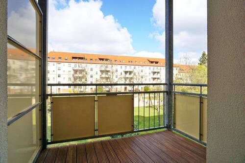 Balkon - 2 Zimmer Etagenwohnung zur Miete in Dresden