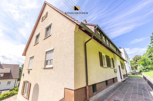 Außenansicht - 1 Zimmer Mehrfamilienhaus, Wohnhaus zum Kaufen in Ebersbach an der Fils