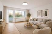 Wohnbeispiel - Erstbezug nach Kernsanierung! 3-Zi.-Whg. mit großem Sonnenbalkon in grüner Lage