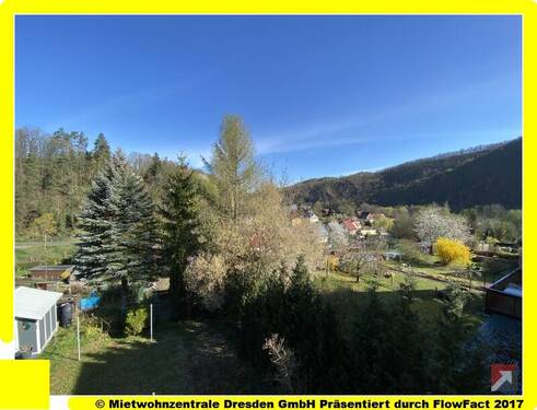 Ausblick - Reihenendhaus in Schlottwitz - Schönes Reihenendhaus in toller Lage zwischen Weesenstein und Glashütte!!