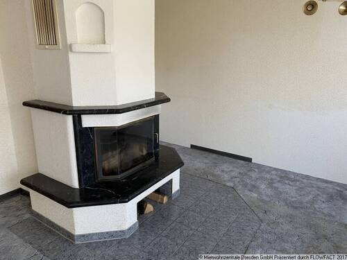 Kamin - Reihenendhaus in Schlottwitz - 