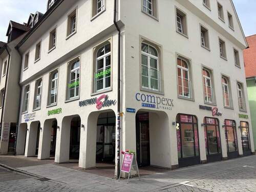 Außenansicht - Ladenfläche in zentraler Innenstadtlage von Memmingen zu vermieten