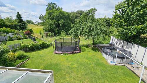 Blick aus dem Wintergarten - 