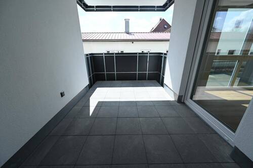 Geschützter Balkon - 