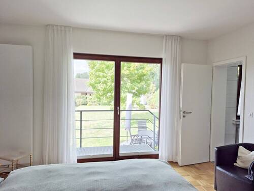 Der Blick vom Schlafzimmer - 
