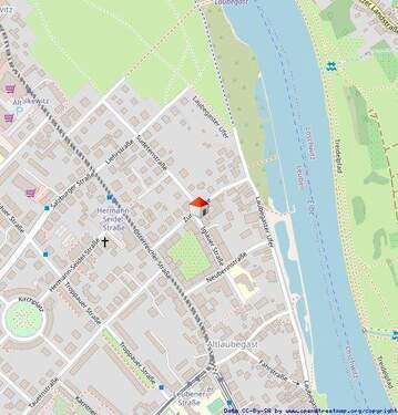 Lageplan - 4 Zimmer Etagenwohnung zum Kaufen in Dresden