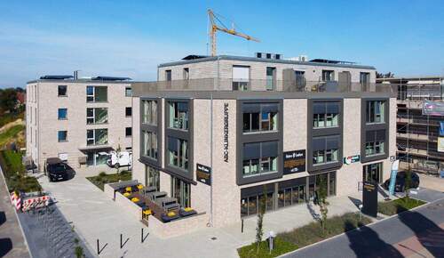 Luftaufnahme Frontansicht - 3 Zimmer Etagenwohnung zum Kaufen in Recke