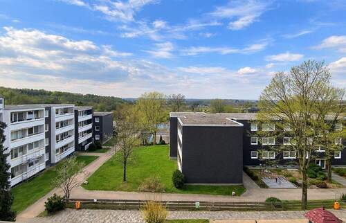 Aussicht vom Balkon - 2 Zimmer Etagenwohnung in Solingen