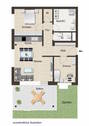 Grundriss W3 + Garten - 