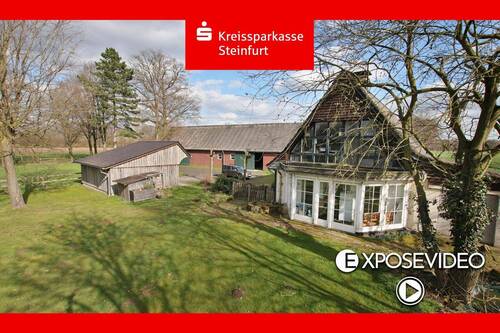 Titelbild - Großzügiges Anwesen mit 1,2 ha Weideland & großer Scheune