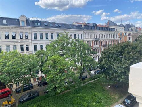 Blick von Wohnung zur Lampestrasse raus - 
