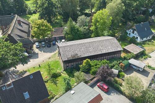 Blick Richtung Seeve - Grundstück in Jesteburg