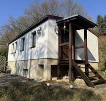 Top Lage! Ferienhaus mit Sonnenterrasse, Heizung und ganzjährig Wasser im Erholungsgebiet - Weißenborn