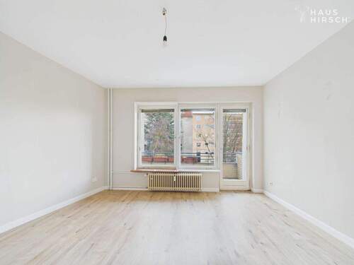 Wohnzimmer - 2 Zimmer Etagenwohnung zum Kaufen in Berlin