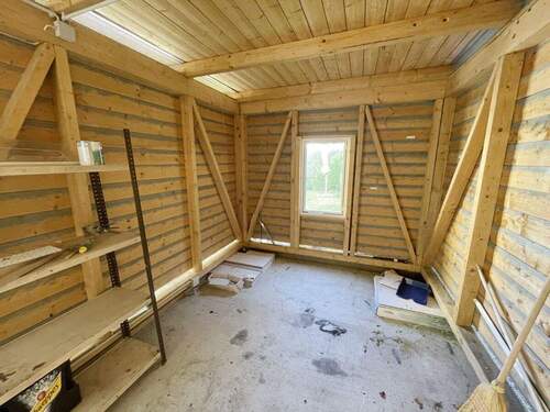 Abstellschuppen im Garten - 