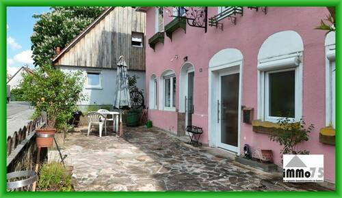Terrasse - 8 Zimmer Mehrfamilienhaus, Wohnhaus zum Kaufen in Ötisheim
