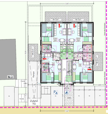 EG mit Außenmaße - 