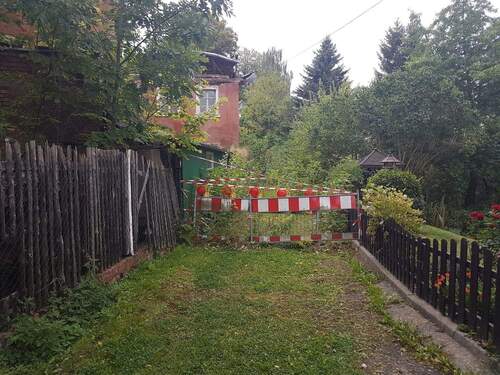 Zufahrt zum Grundstück - Grundstück zum Kaufen in Chemnitz