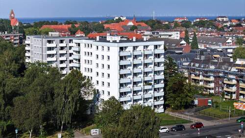 Außenansicht - Etagenwohnung mit 34,70 m² in Cuxhaven zur Miete
