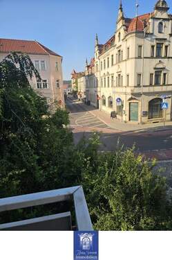 Blick vom Balkon - 3 Zimmer Etagenwohnung zur Miete in Radebeul