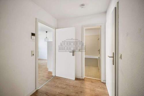 Eingangsbereich - Etagenwohnung mit 33,70 m&sup2; in Leipzig zum Kaufen