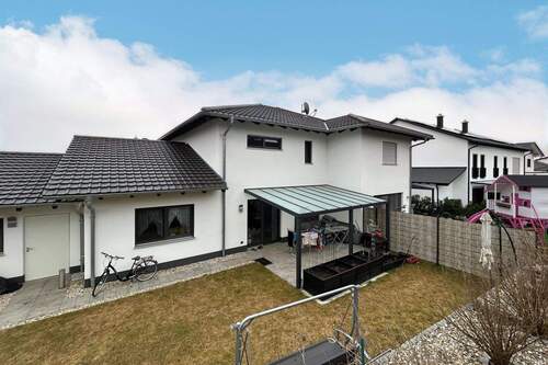 Gartenansicht ELW - Einfamilienhaus mit 244,00 m&sup2; in Geiselhöring zum Kaufen