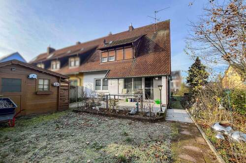 Rückansicht Haus - 