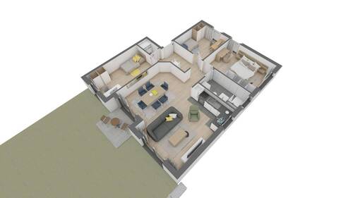 WE-9-Garten.jpg - 4 Zimmer Etagenwohnung in Offenbach am Main