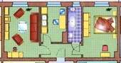 Mittelwohnung - 