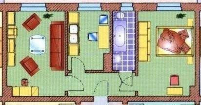 Mittelwohnung - 