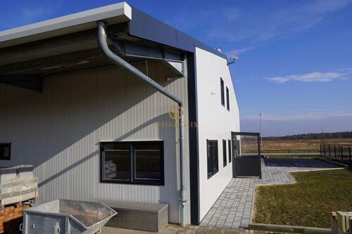 Eingang Büro u. Sozialtrakt - Halle in Walsrode