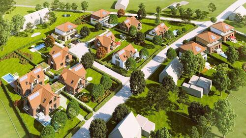 Visualisierung Baugebiet - 4 Zimmer Einfamilienhaus in Nordwestmecklenburg - Landkreis - Dassow