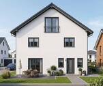 Hausansicht - 5 Zimmer Doppelhaushälfte zum Kaufen in Berg