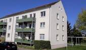 Ansicht Hofseite - Etagenwohnung mit 60,30 m² in Weißenfels zur Miete