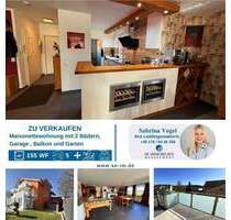 Moderne Maisonettewohnung mit Garten, großer Terrasse & Balkon - Königsbach-Stein